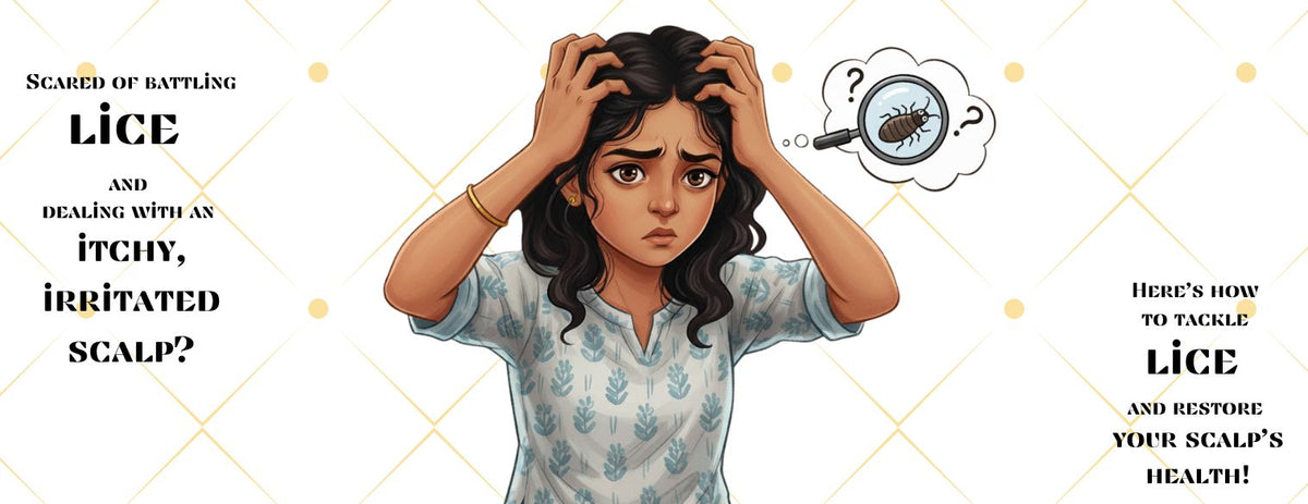 Battling Lice and dealing with an itchy, irritated scalp