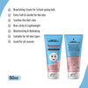 Schoolers Kids Nourishing Cream & Sports Mineral Watery Sunscreen SPF 50 PA+++ Combo Kit for Boys & Girls – Lightweight, Moisturizing, No White Cast - Keya Seth Aromatherapy