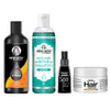 Dry Hair Repair Kit: Rosemary & Tea Tree Oil, Pro-Vitamin B5 & Geranium Shampoo, Avocado Butter & Keratin Protein Mask, and Essential Oil Serum for Deep Nourishment, Strength & Frizz Control - Keya Seth Aromatherapy