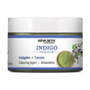Indigo Powder Hair Pack with Indigotin & Tannins for Natural Hair Dye, Soothing Care, Lustrous Shine, Revitalization & Grey Prevention - Keya Seth Aromatherapy