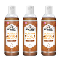 Moisture Boost Shampoo for Dry Dull Frizzy Hair- Makes Hair Shine, Soft, Smooth & Silky with Honey, Milk Protein, Pro -Vitamin B5 for Men & Women - Keya Seth Aromatherapy