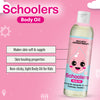 Schoolers Body Oil Ultra-Light Brightening & Nourishing Massage Oil I Enriched with Avocado oil, Moringa Oil & Vitamin E - Keya Seth Aromatherapy