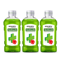 Ankush Ayurvedic Antiseptic Liquid, No Burning Sensation for First Aid & Personal Hygiene, Enriched with Neem, Tulsi, Lavender & Rose Essential Oil - Keya Seth Aromatherapy