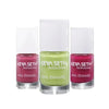 Mint Green + Workaholic + Flamingo Long Wear Nail Enamel Enriched with Vitamin E & Argan Oil - Keya Seth Aromatherapy